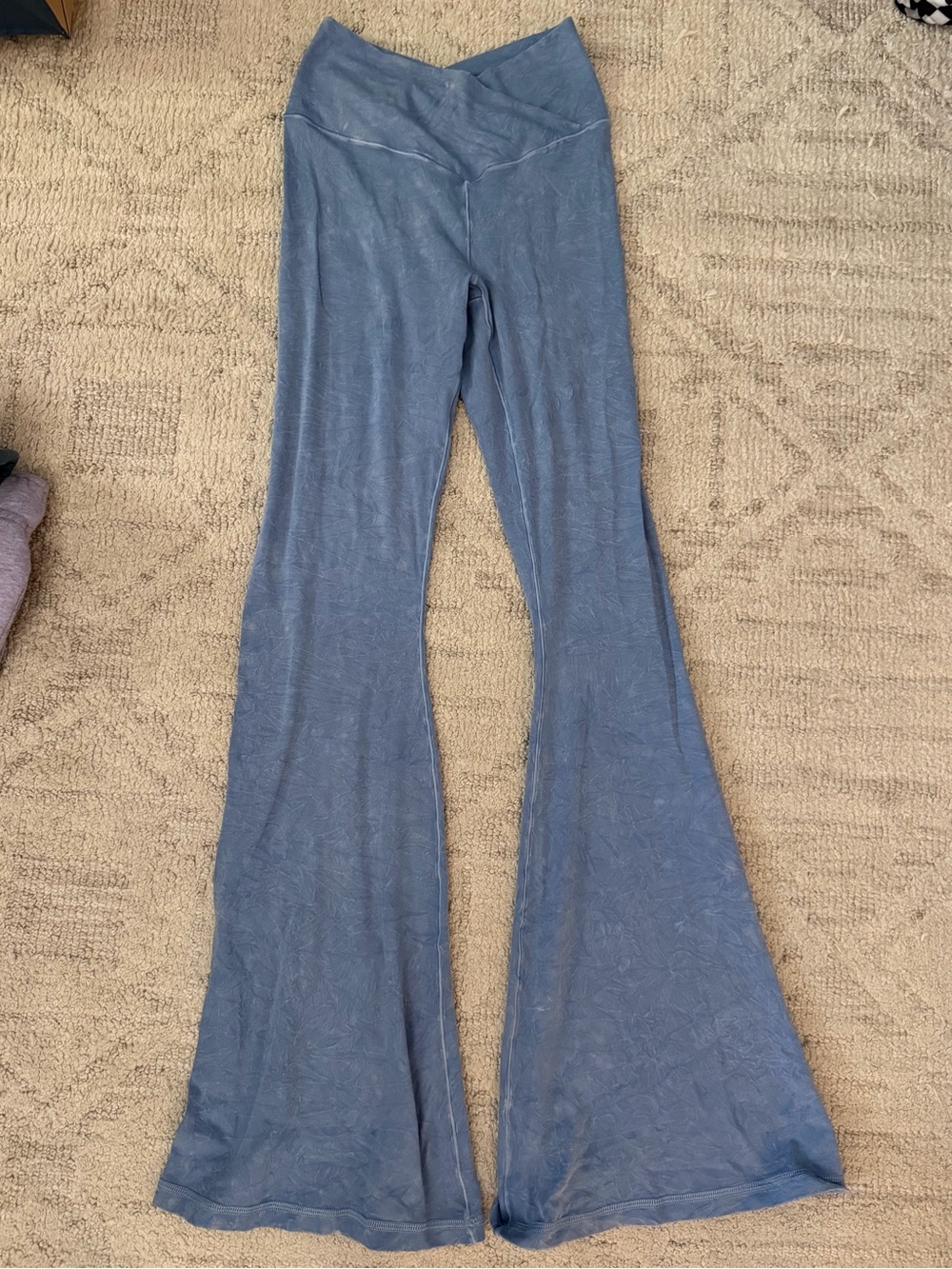 aerie offline Blue Flared Leggings